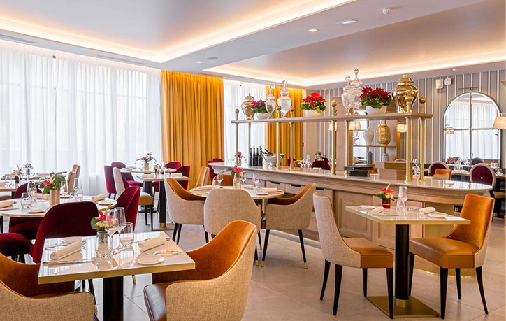 Le restaurant “Le Cloître”